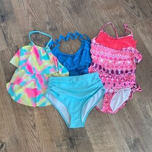 Girls swimsuit bundle of 4